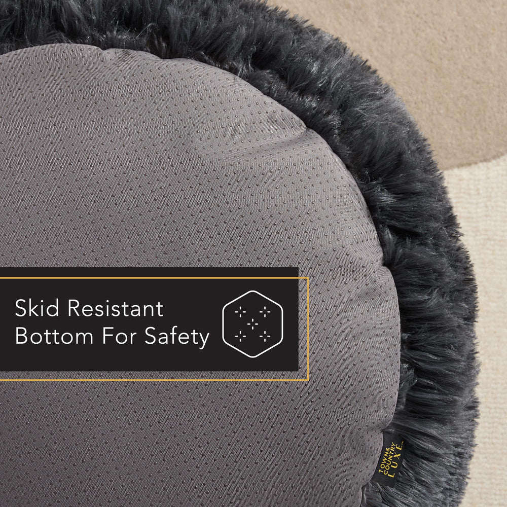 Town et Country Luxe CuddleTown Donut – coussin central confortable
