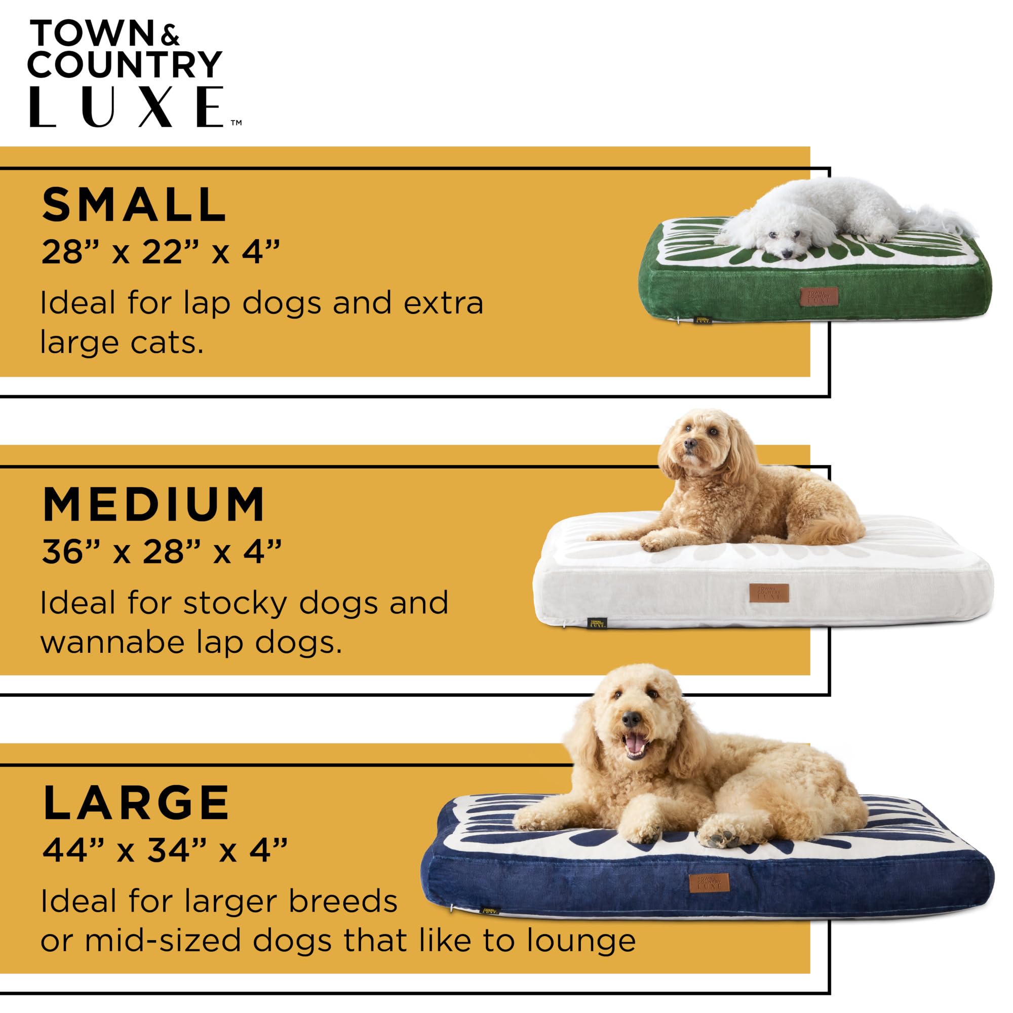 Town & Country Luxe CuddleTown Matisse : design réversible pour varier le look.