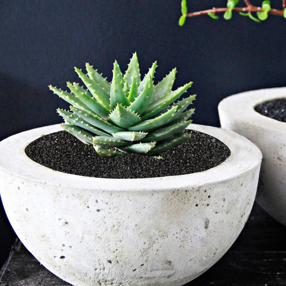 TOYPOPOR gravier décoratif-noir pour intérieur et jardin; utilisation polyvalente.