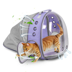 TOYSINTHEBOX sac-chat-chien bulle panoramique pour observation calme pendant les trajets