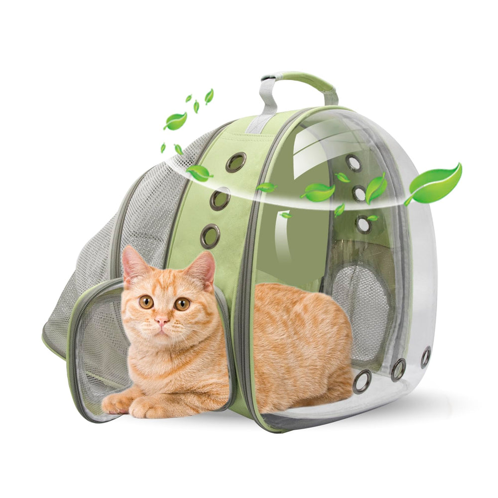 TOYSINTHEBOX sac porte-chat extensible pour espace supplémentaire en voyage.