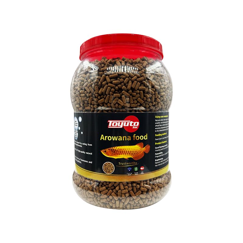 toyuto pellets flottants proteines pour poissons, alimentation pratique et rapide.