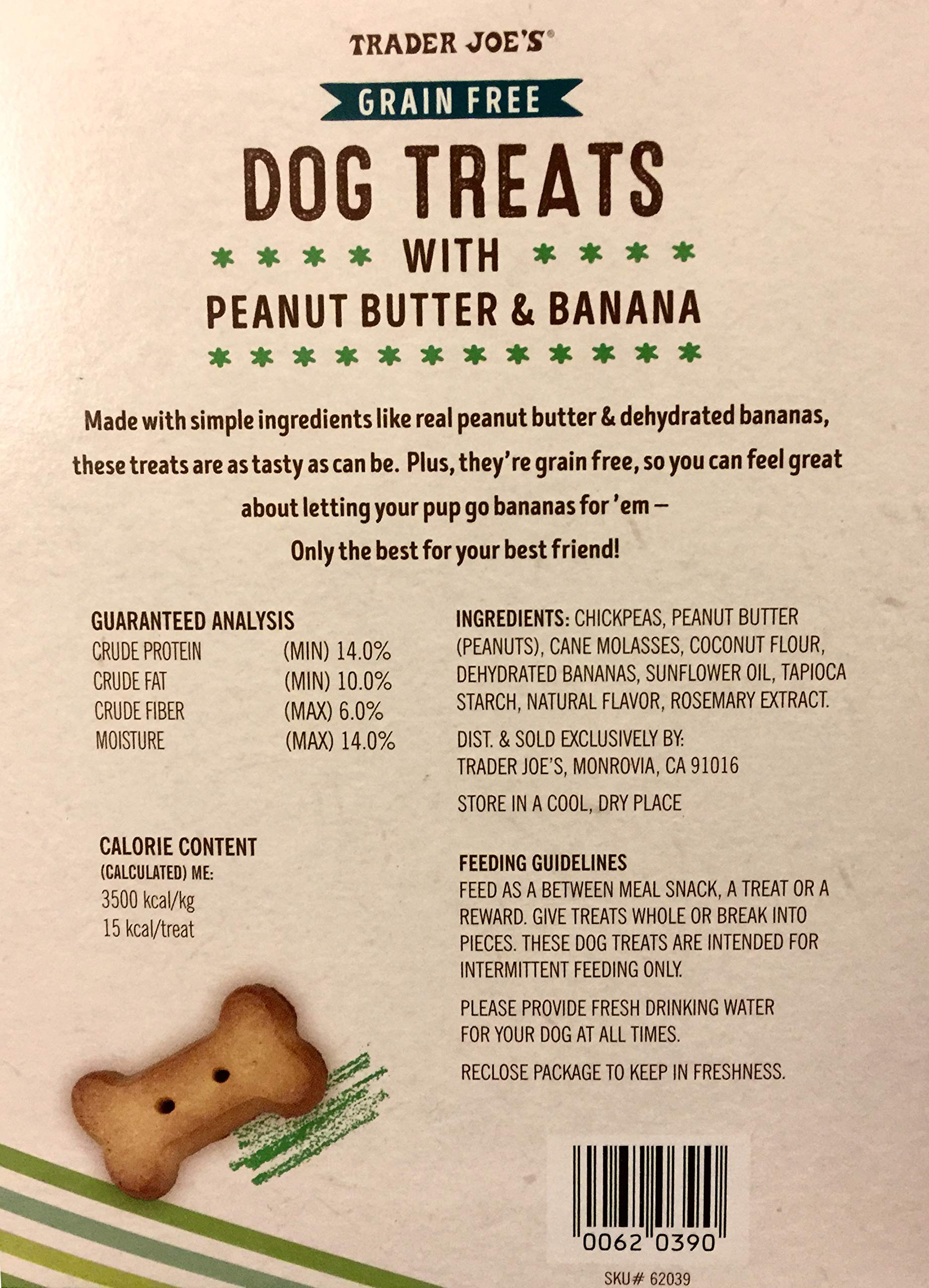 Friandises Trader Joe's chien texture douce idéale pour entraînement et jeux.