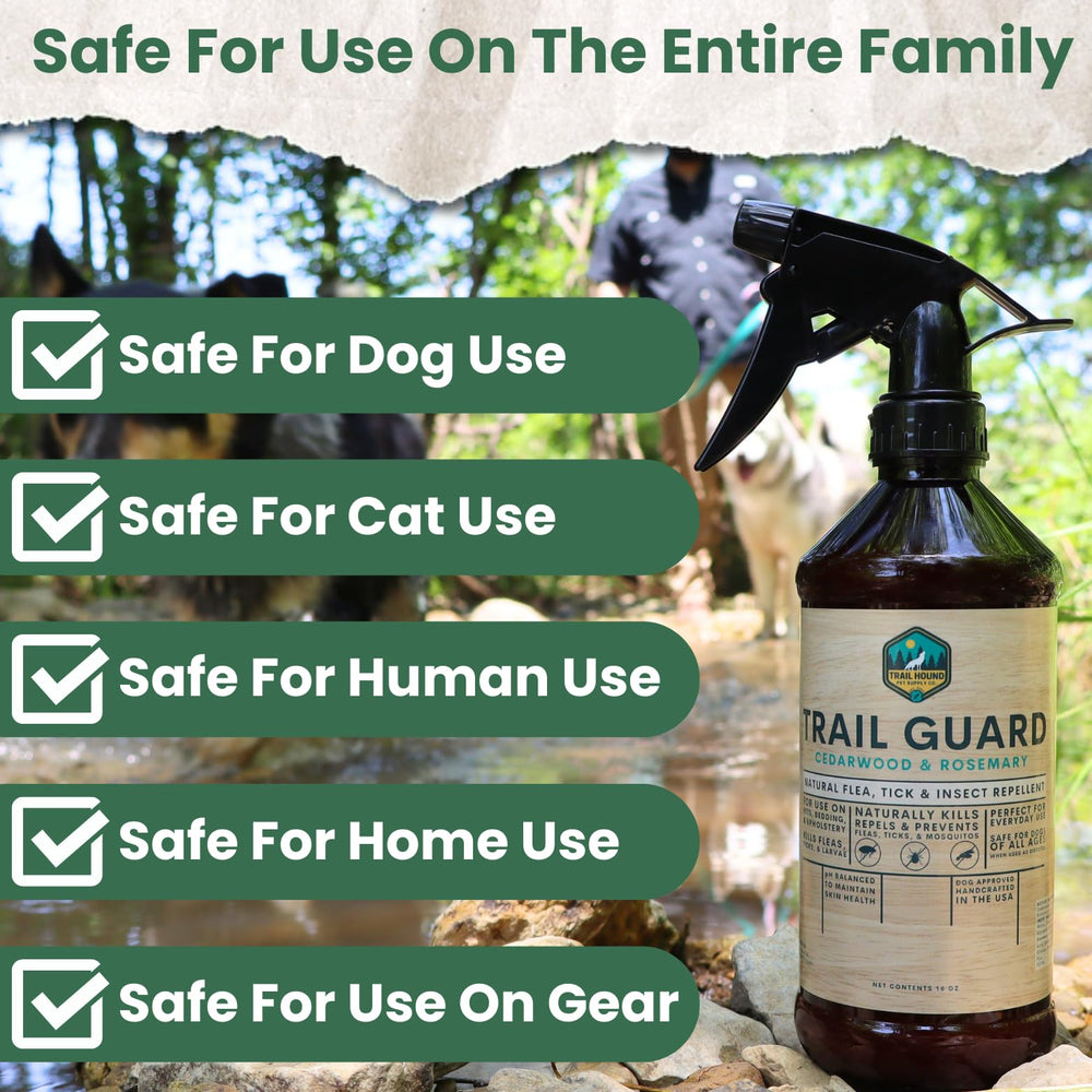 Trail Guard Parfum citronnelle: senteur fraîche qui repousse les insectes.