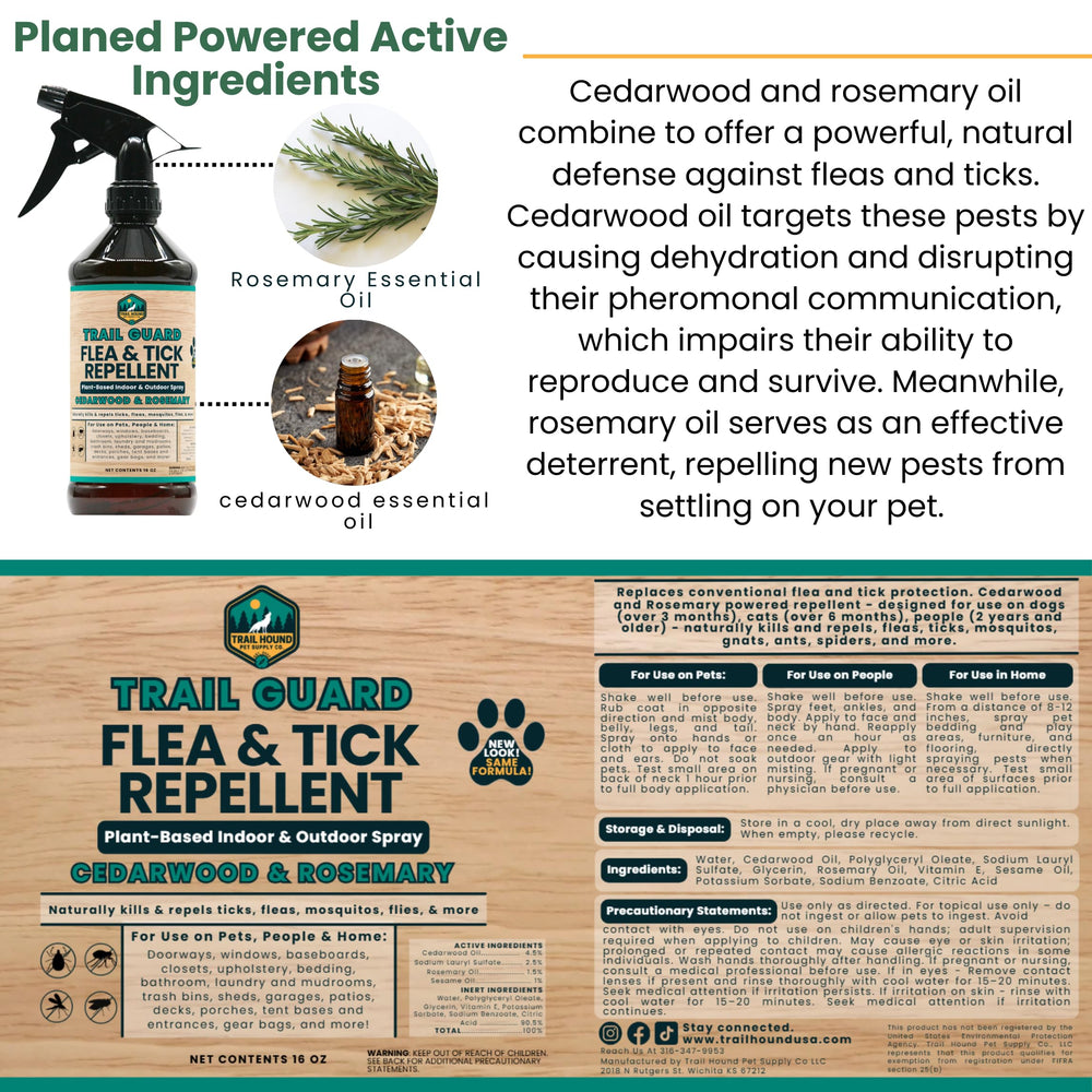 Trail Guard 3x Active: formule puissante, protection longue durée.