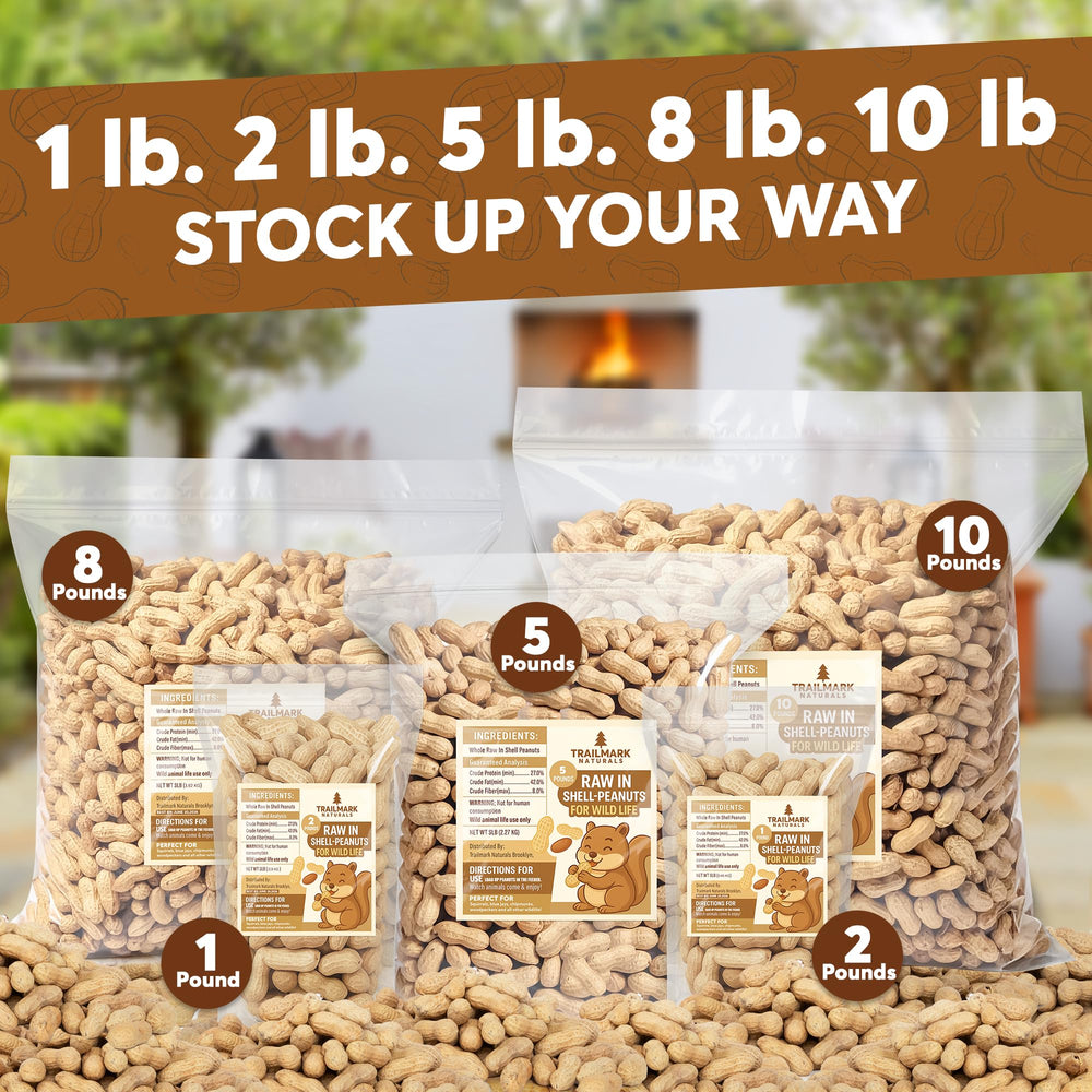 Trailmark Naturals paquet de 10 lb, approvisionnement fiable pour stations d’alimentation.