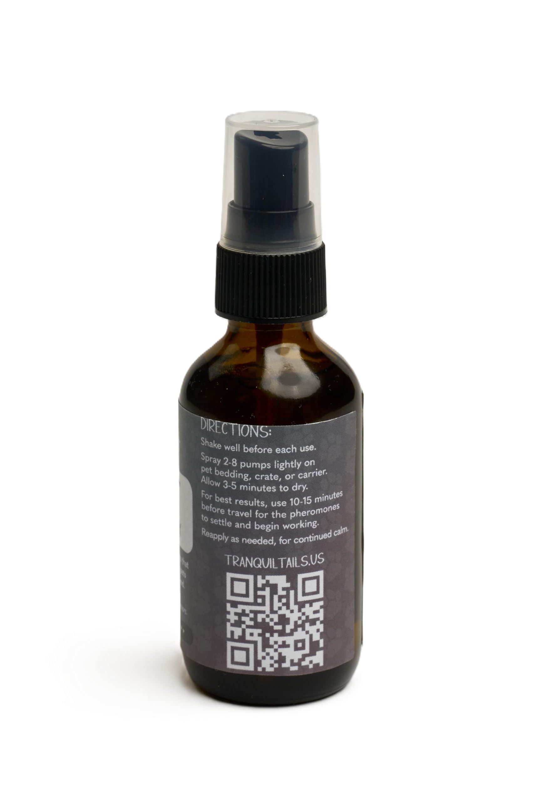 Tranquil Tails Pet Zen brume pendant le toilettage, réduction du stress