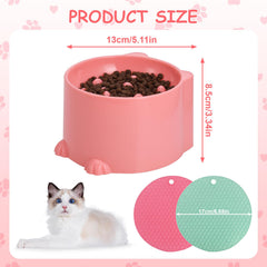 TranRantic tapis anti-dérapant pour bol chat