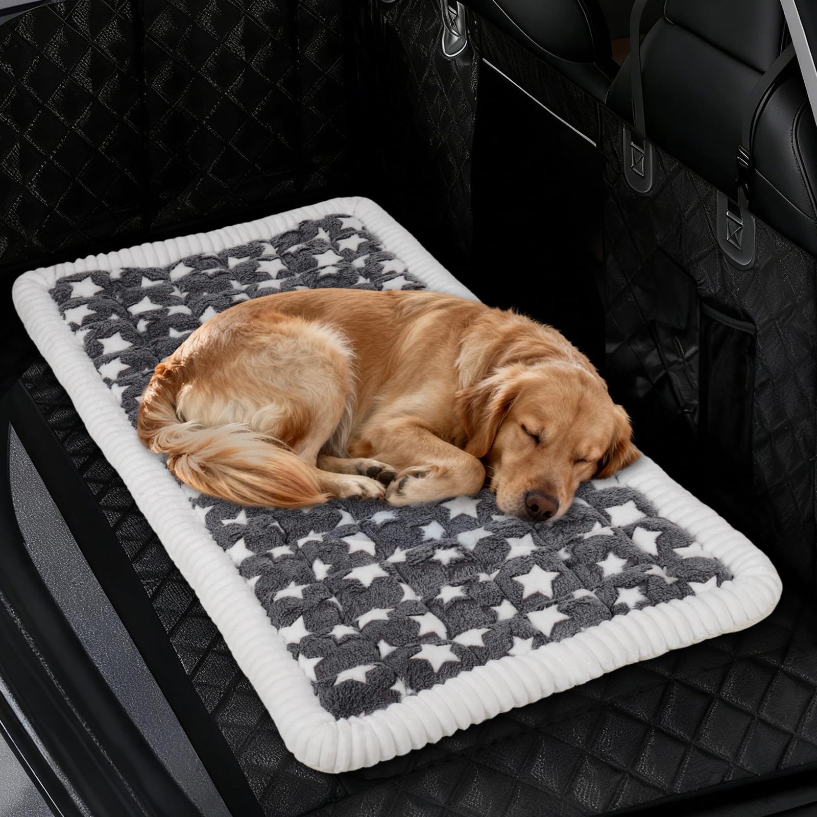 TransonTeda tapis Arrière Chien grand format confort voyage 53x24