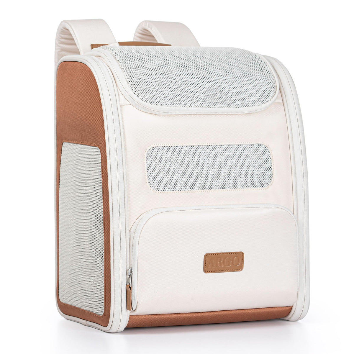 Traveler's Choice Argo sac pour animaux avec poche frontale pratique pour accessoires.