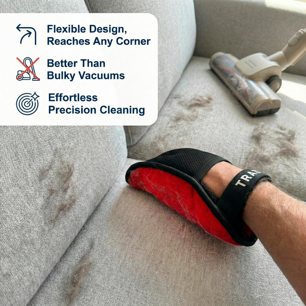 Gants Trazon lavables, nettoyage et réutilisation faciles.