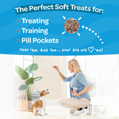 Poches pour pilules Treat-A-Balls facilitent l'administration des medicaments.