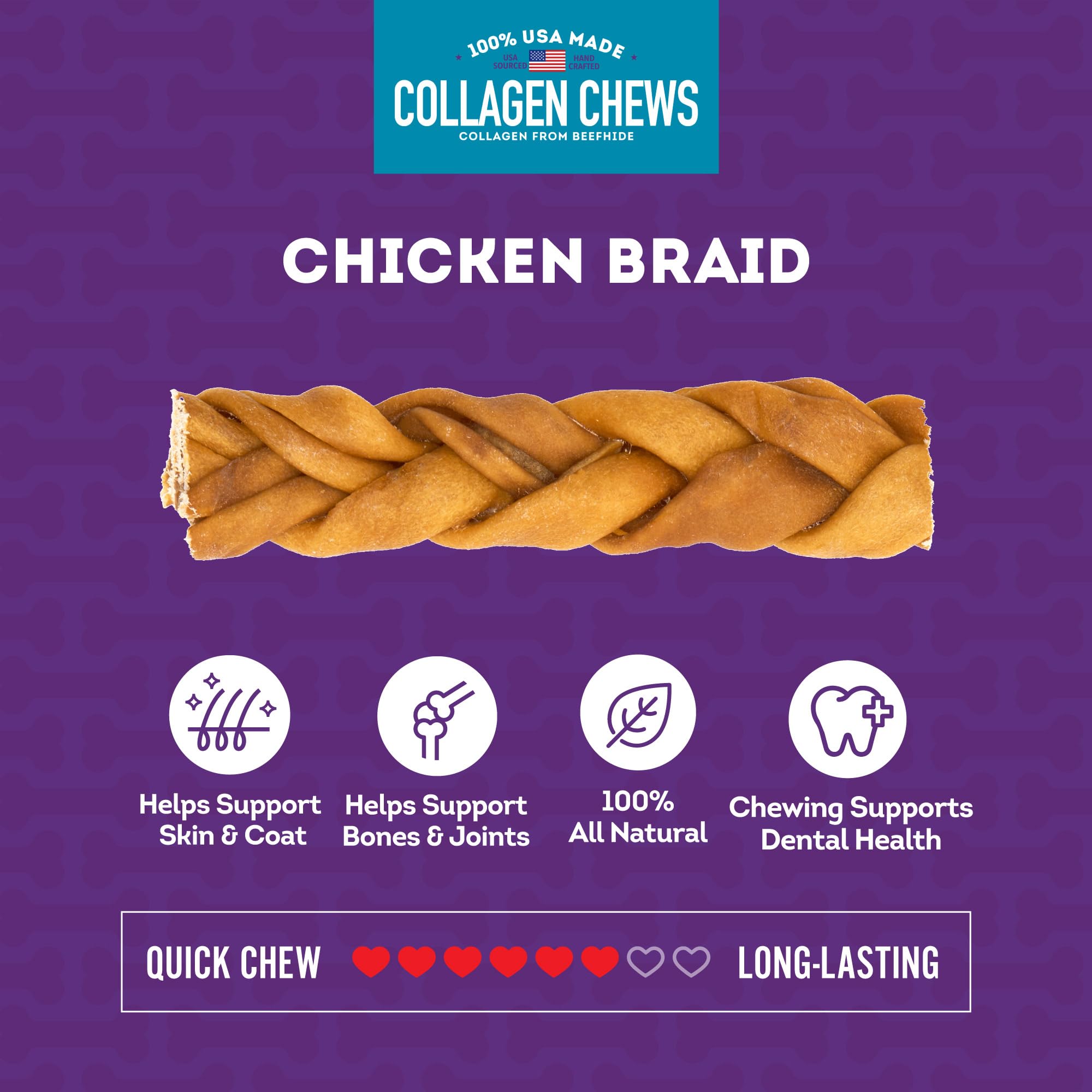 Treatly friandises dentaires poulet, soutien potentiel pour l hygiène bucco-dentaire.