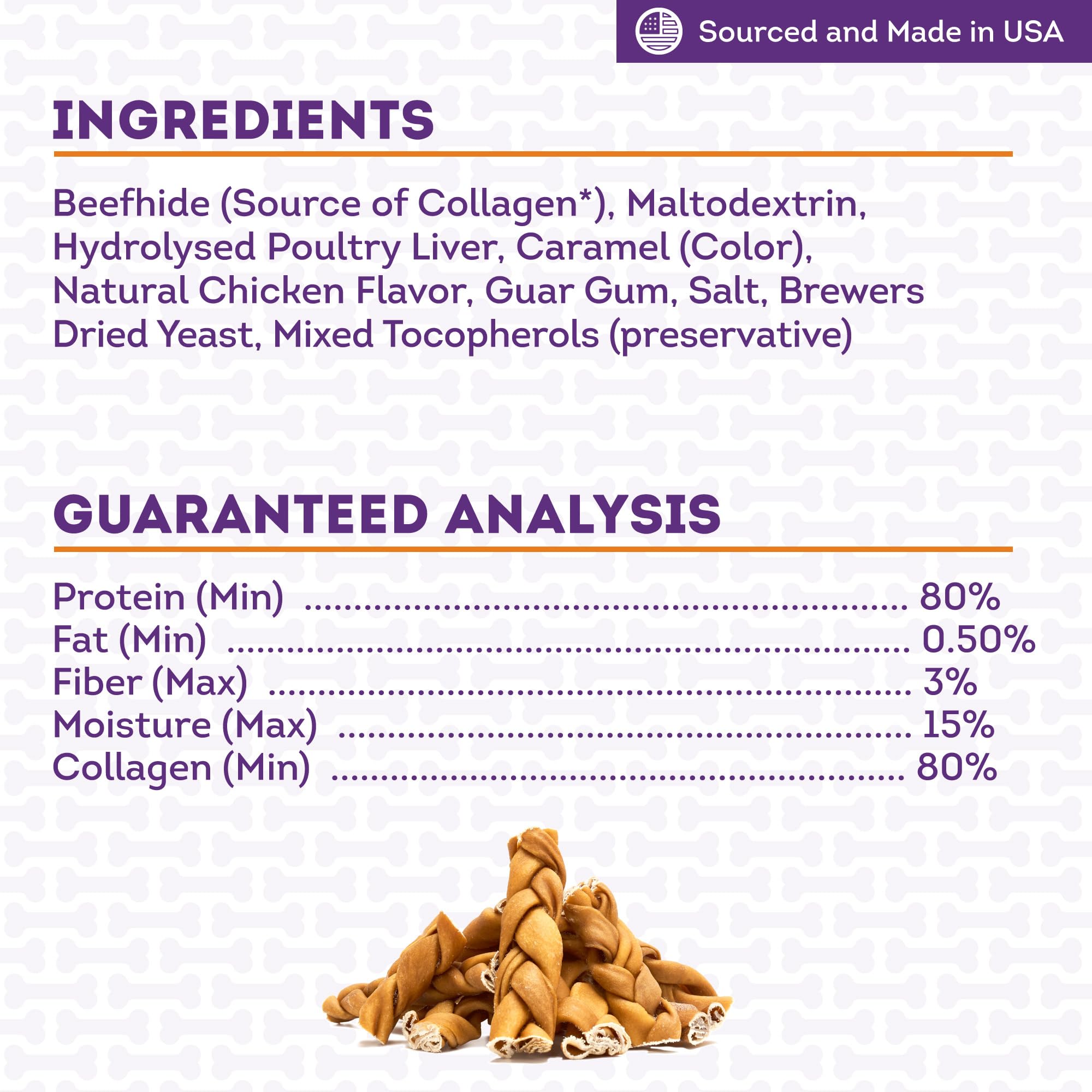 Treatly saveur poulet marinade, arôme appétissant pour satisfaire l appétit canin.