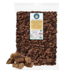 TREATOPIA Poumon de boeuf Nuggies dans un sachet pratique, récompense naturelle.