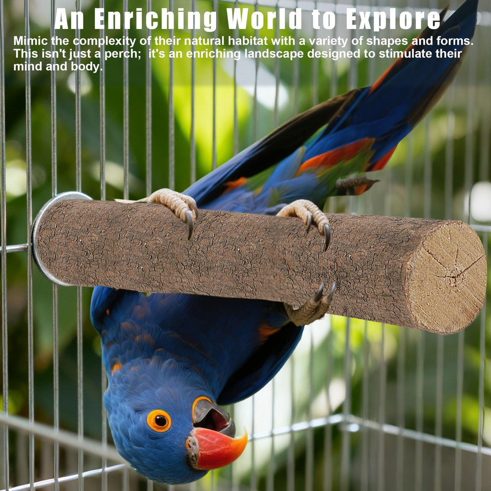 Treewoll perches pour cages petites oiseaux confort et variété