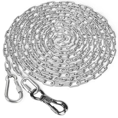 Tresbro câble d'attache chien 15 pieds pour liberté sécurisée en extérieur.