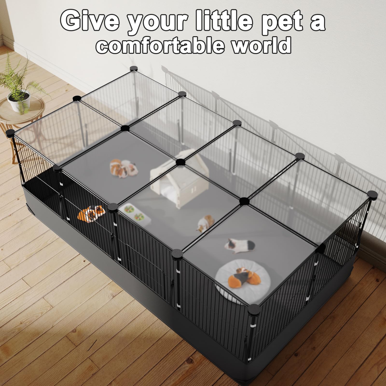 Cage Tresbro avec couvercle main libre pour un acces rapide.