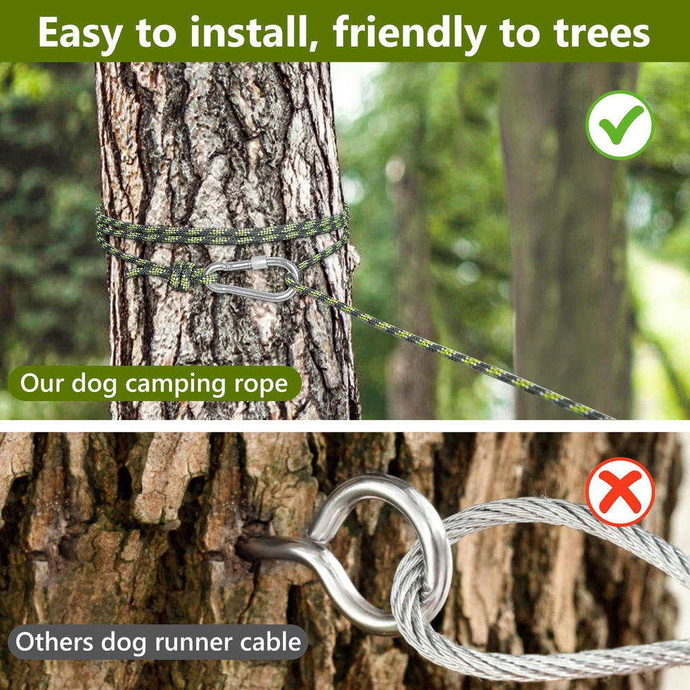 Tresbro installation-arbre-simple, fixation rapide sans endommager l’arbre.