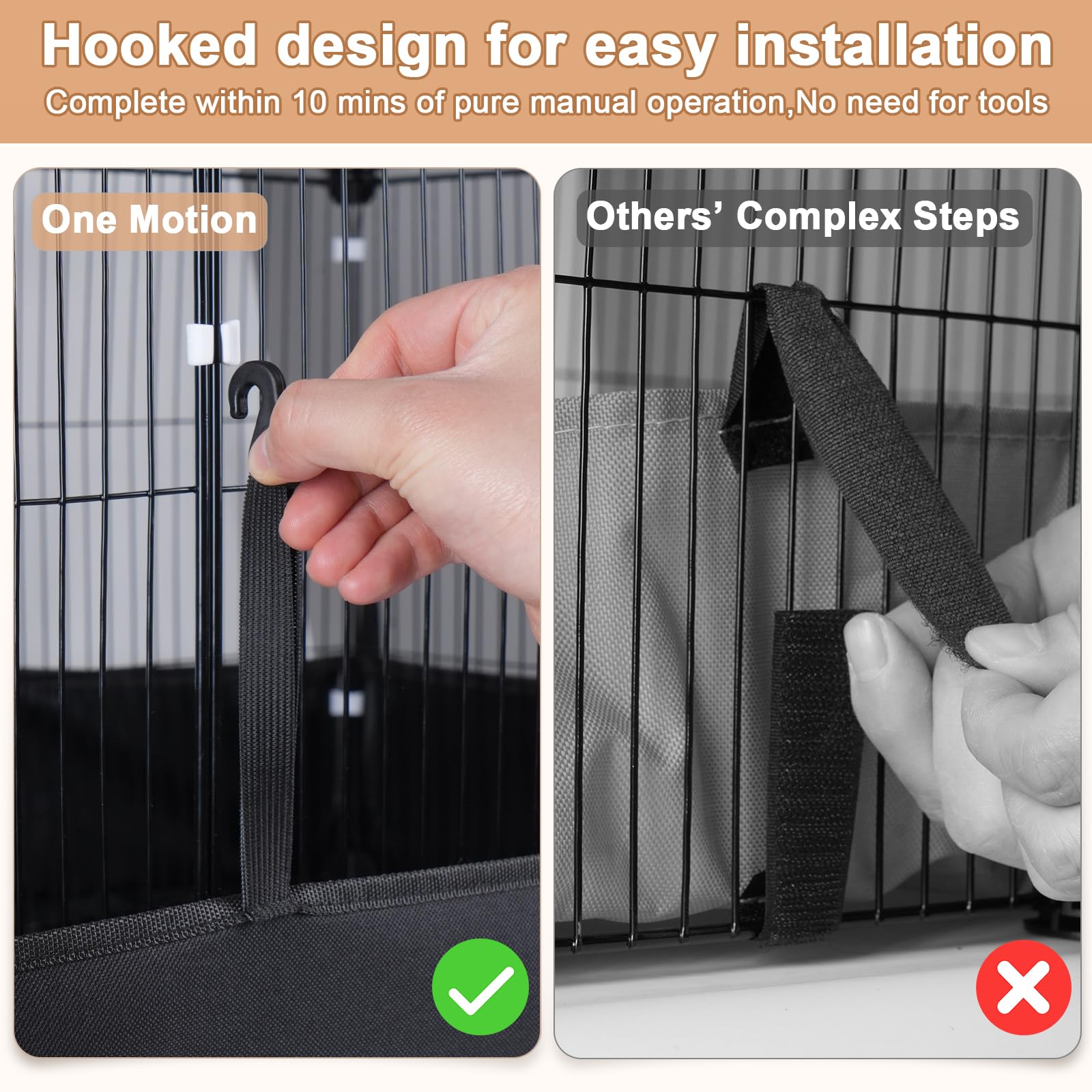 Tresbro installation sans outils, montage rapide et simple.