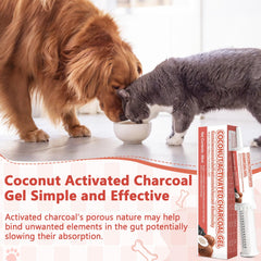 Trihood Pâte Charbon Actif – convient à chiens et chats toutes tailles.