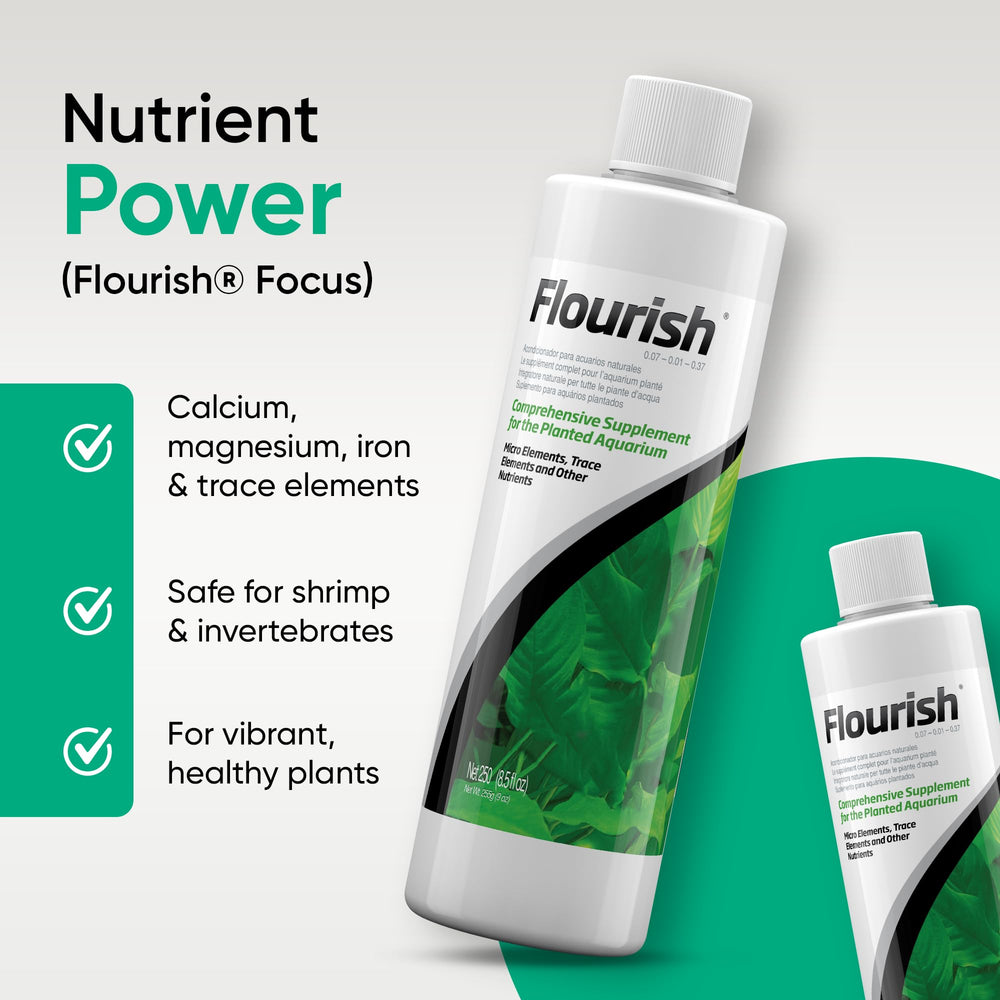 Aquarium planté utilisant le kit Trinity Treats Flourish et Flourish Excel.