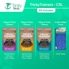 Trinity Treats – bouchées fromage cheddar molles, parfaites pour l'apprentissage.