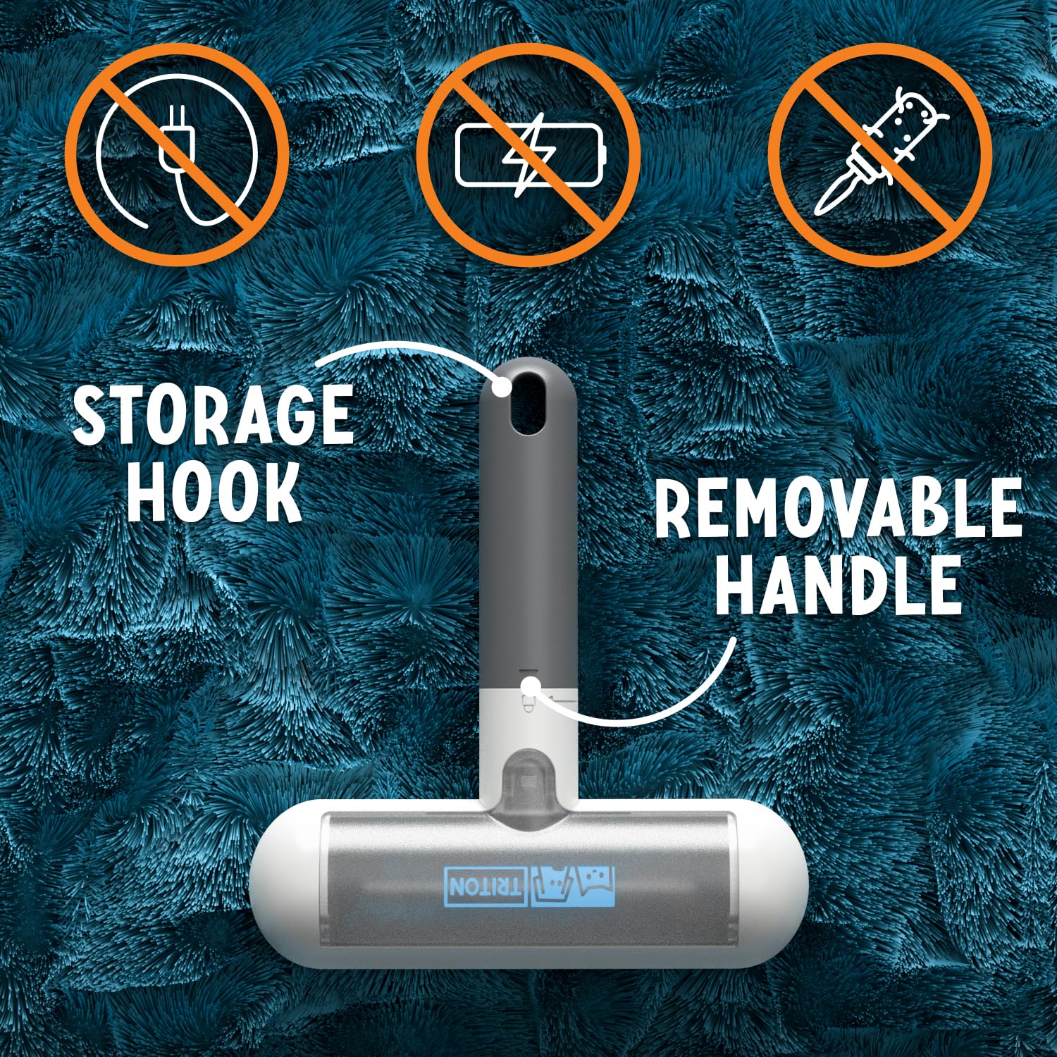 Triton-systeme-poils-emmagasinage, compartiment pratique pour vider les poils.