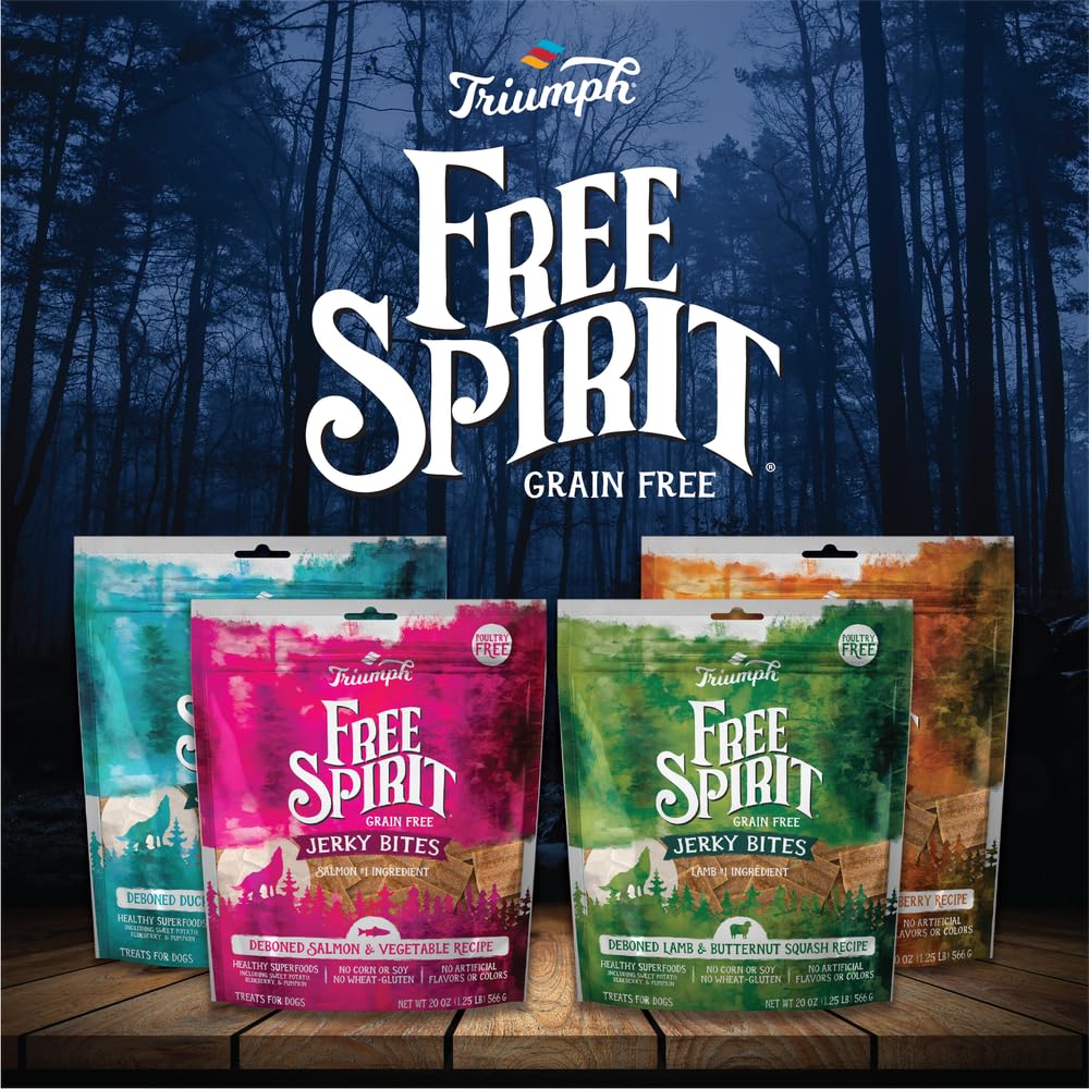 Triumph Free Spirit texture moelleuse, friandises tendres pour mâcher.