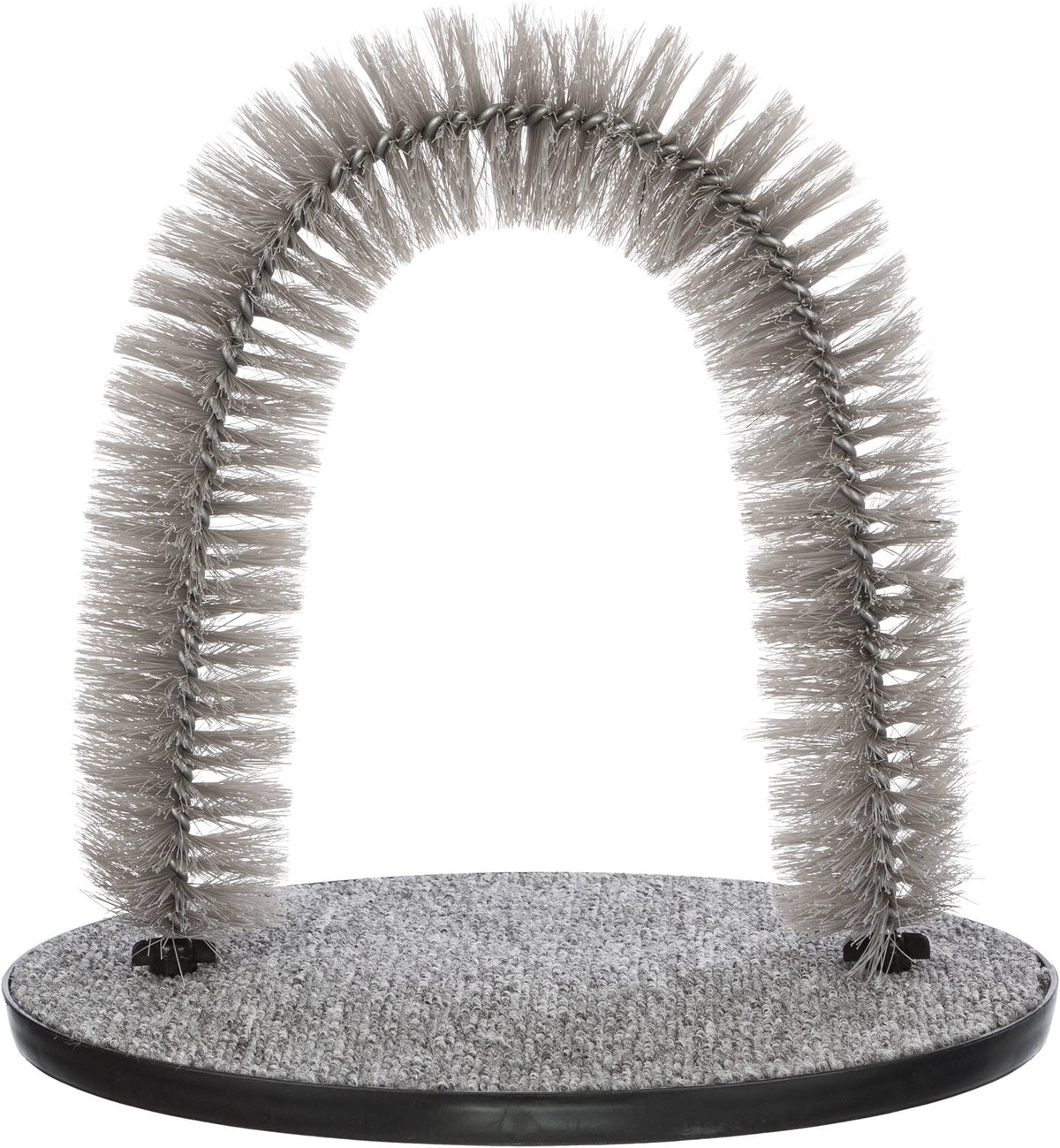 TRIXIE arche-massage-chat-gris: stimule le pelage doux et le bien-être du chat.