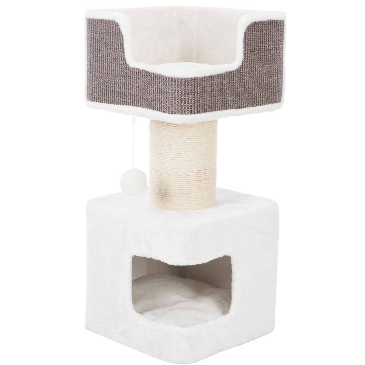 TRIXIE Ava arbre-chat-condo, refuge élevé et confortable pour sieste et observation