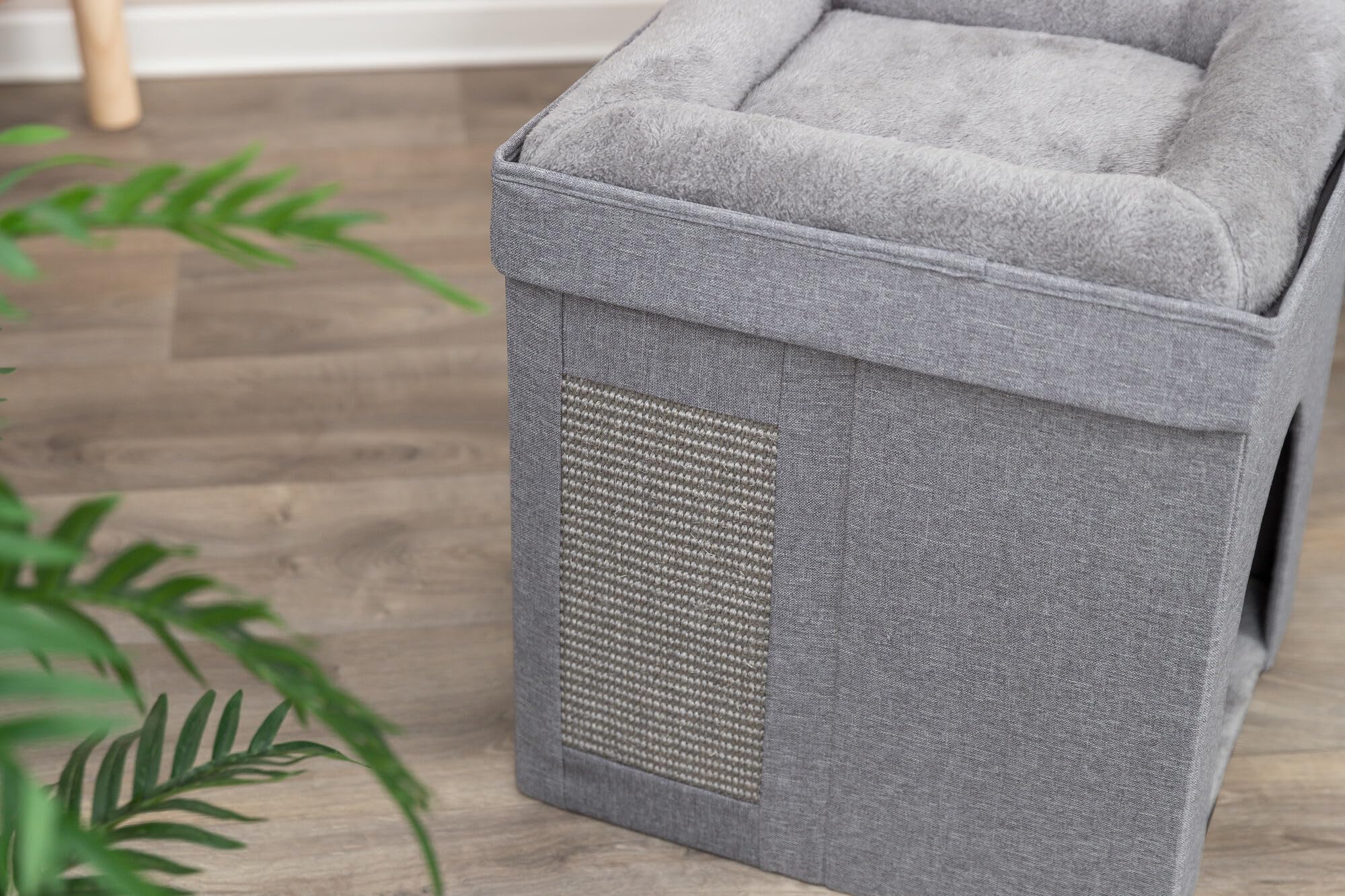 TRIXIE Crazy Cube forteresse modulaire pour parcours félin.