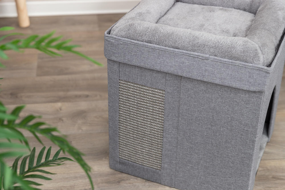TRIXIE Crazy Cube forteresse modulaire pour parcours félin.