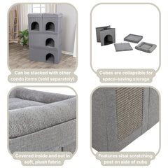 TRIXIE Crazy Cube montage sans outils pour installation rapide.
