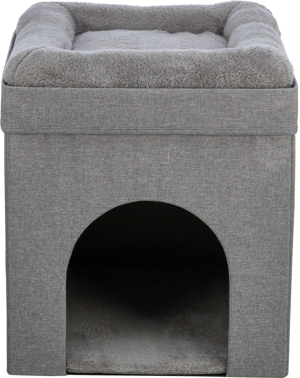 TRIXIE Crazy Cube avec surface sisal idéale pour griffes et jeux.