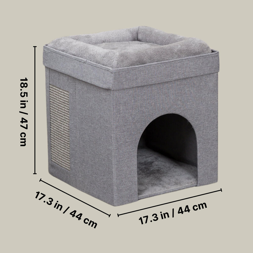 TRIXIE Crazy Cube structure MDF robuste soutenant jusqu a 35 livres.