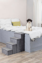TRIXIE escalier velours leger pour petits chiens sur canapé