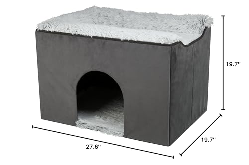 TRIXIE Harvey Cave — espace caché pouvant accueillir jusqu'à 45 livres pour chats et petits chiens.