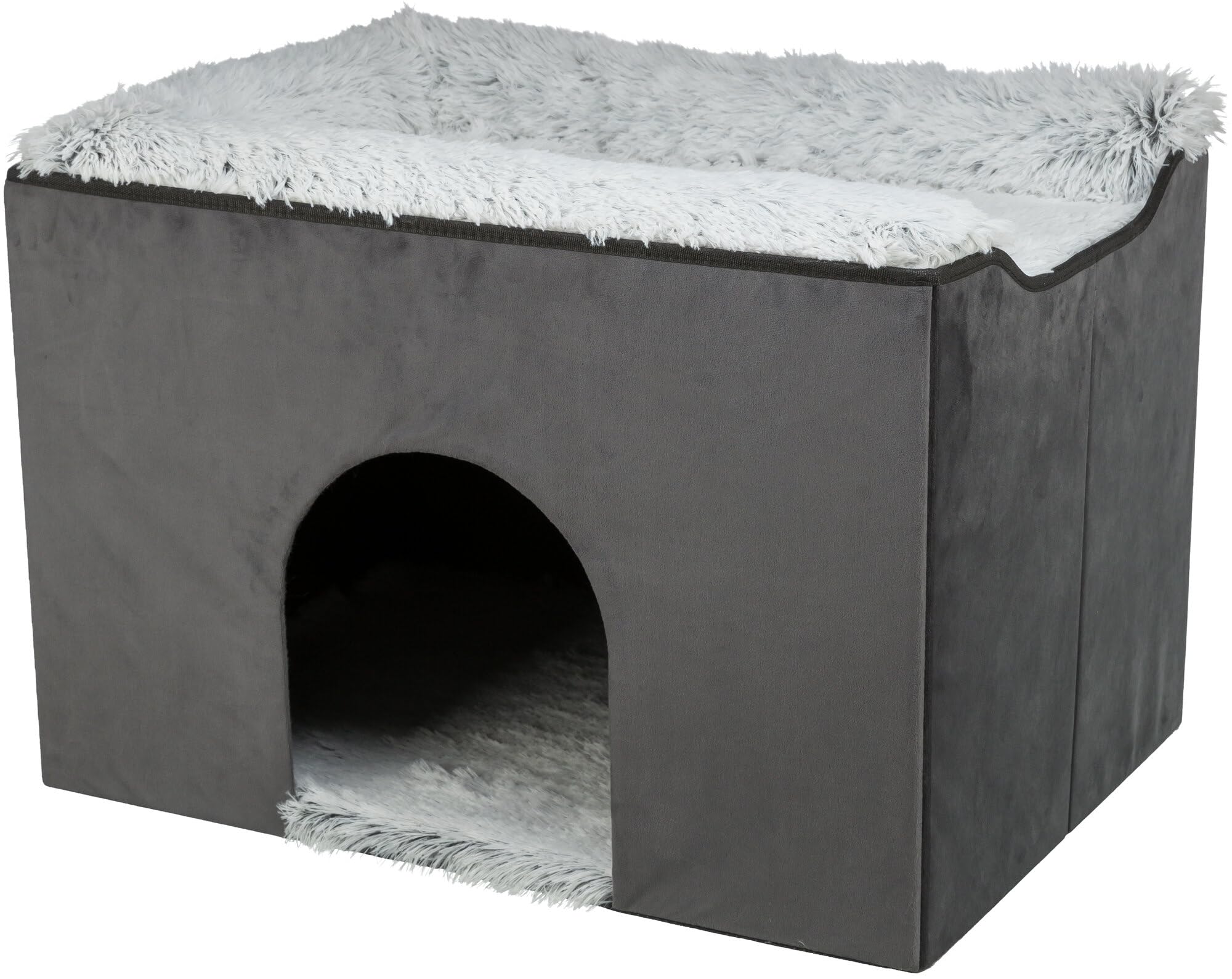 TRIXIE Harvey Cave — intérieur doux offrant un refuge cosy pour chat ou petit chien.