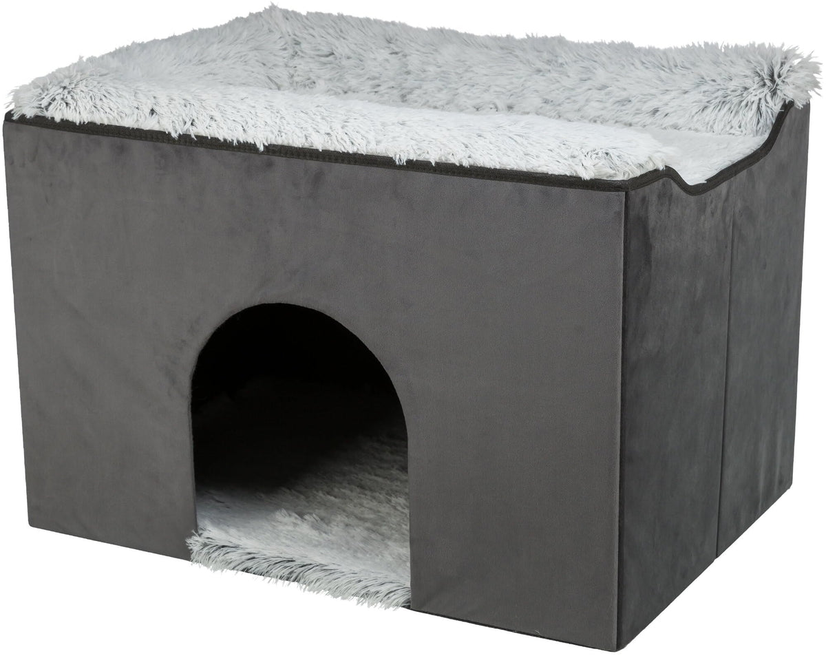 TRIXIE Harvey Cave — intérieur doux offrant un refuge cosy pour chat ou petit chien.