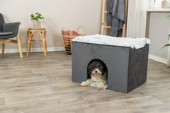 TRIXIE Harvey Cave — plateforme haute parfaite pour faire une sieste et regarder dehors.