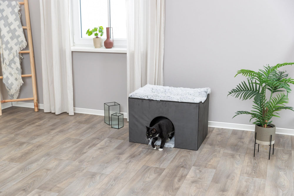TRIXIE Harvey Cave — velours polyester doux pour une sensation agréable au toucher.