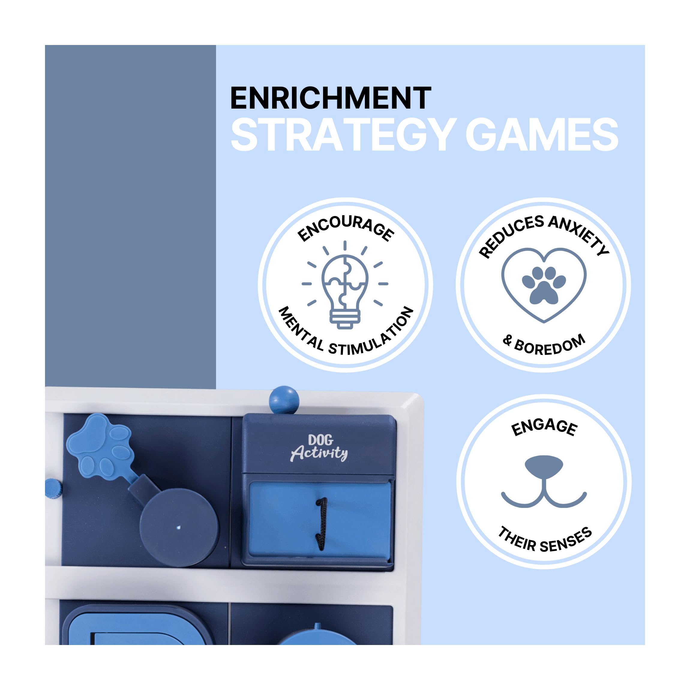 TRIXIE Poker Box 2 enrichissement interactif pour curiosité canine.
