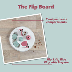 TRIXIE Tableau Flip – chat en action, exploration et récompense