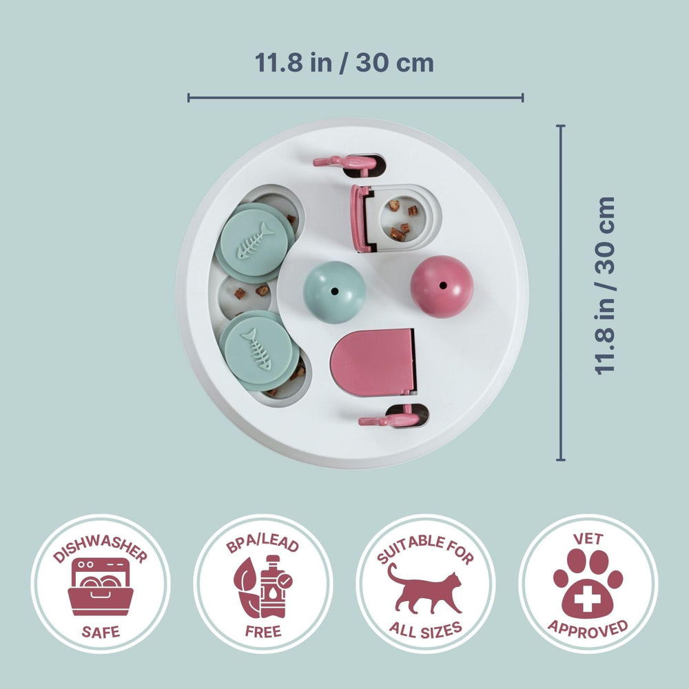 TRIXIE Tableau Flip – modules énigmes, défis variés pour chats