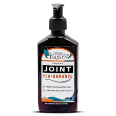 Bouteille liquide TRIXSYN Performance pour la mobilité articulaire des chiens.