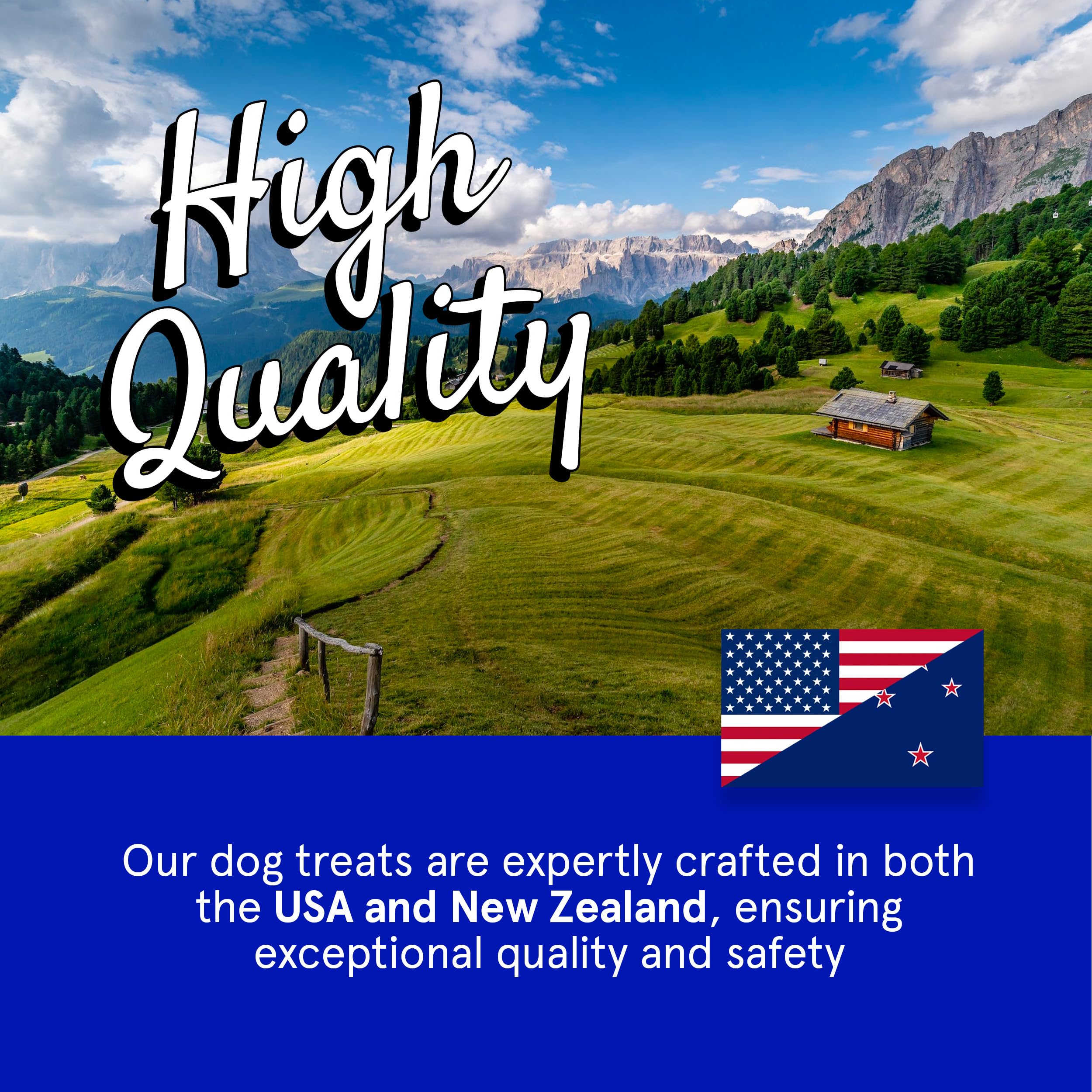 TRMC jerky d'agneau d'origine Nouvelle-Zélande, qualité artisanale.