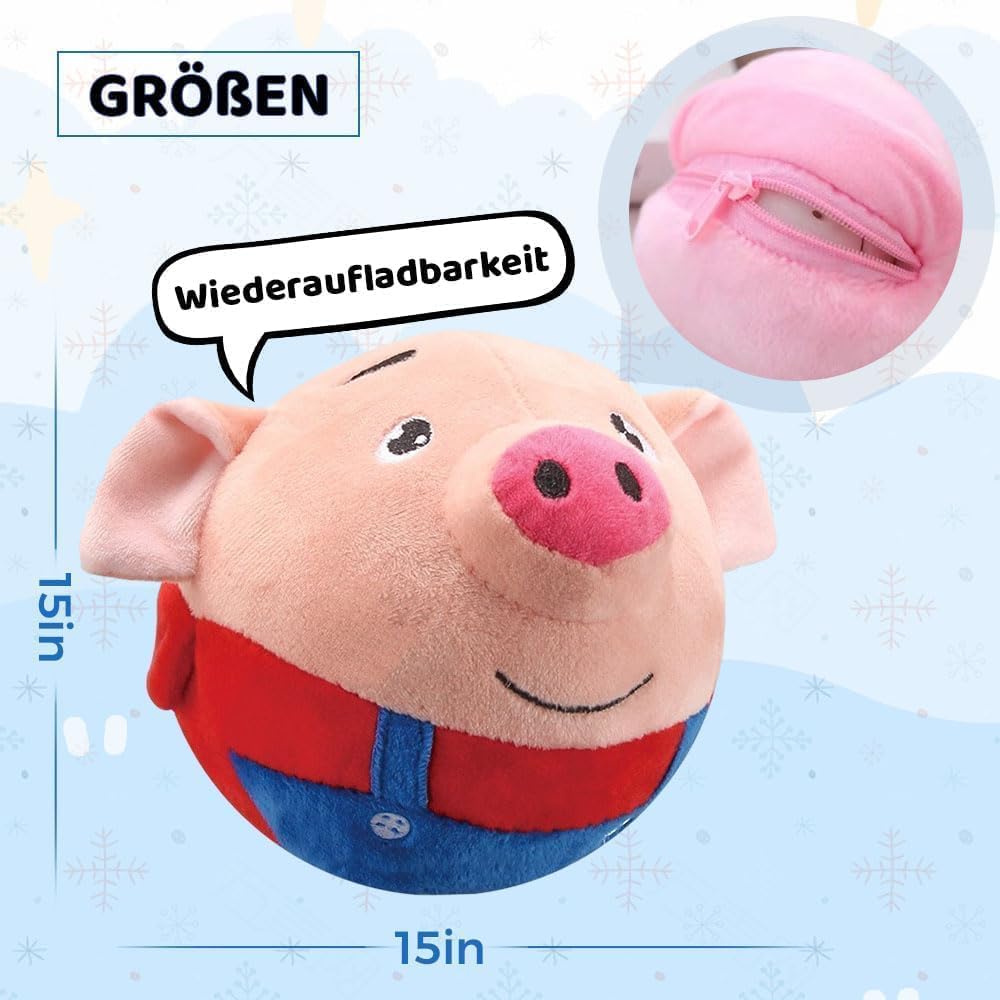 Tropame jouet peluche interactif chien, usage extérieur idéal parc et plage.