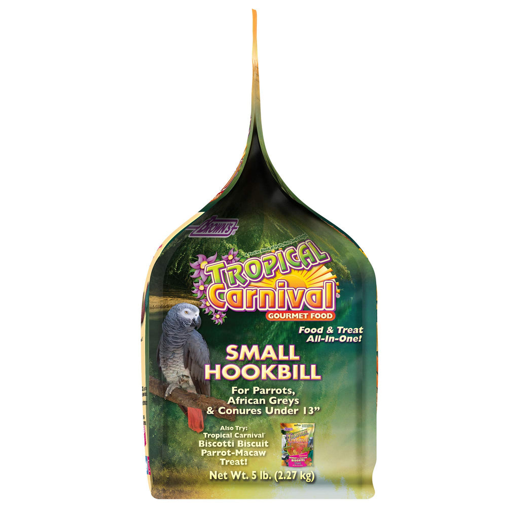 Tropical Carnival noix croustillantes stimulent l activité en cage.
