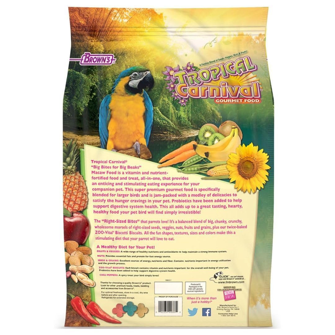 Tropical Carnival fruits-légumes-noix, mélange riche pour énergie et variété